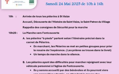 Marche Jubilaire : Un Pèlerinage d’Espérance à vivre ensemble