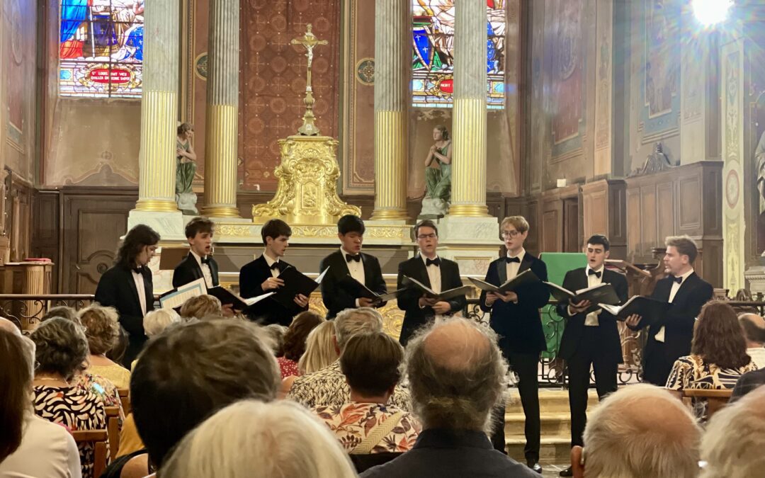 🎶 Un moment fort avec « The News », les choristes de l’Université d’Oxford, en concert à Rochefort