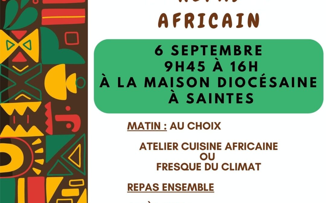 Journée interculturelle avec Éco Chrétiens 17 à Saintes