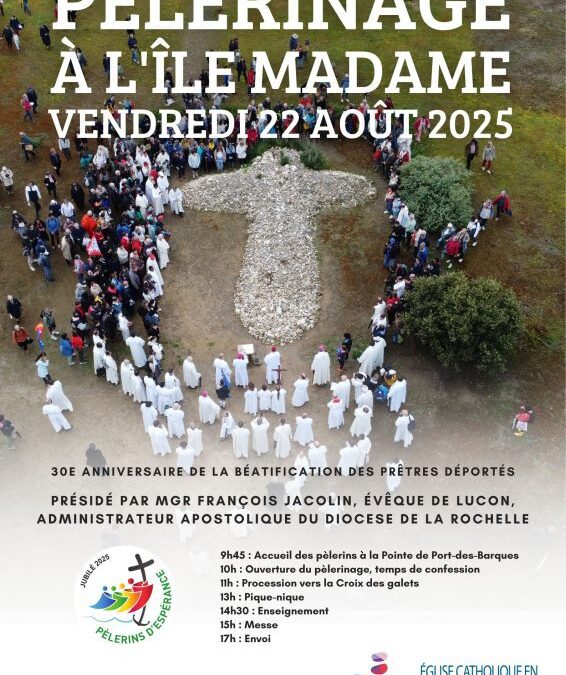 Pèlerinage diocésain à l’Île Madame – Vendredi 22 août 2025
