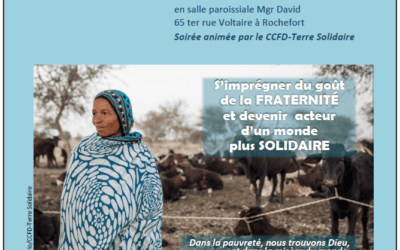 Une INVITATION à une SOIRÉE ÉCHANGES, MÉDITATION ET PRIÈRE